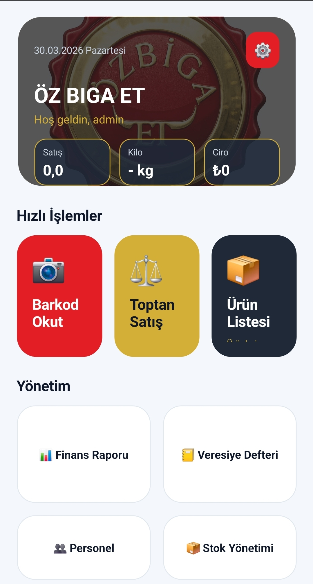 Kasap Pro Satış Takip